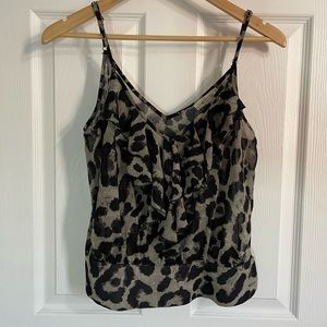 Sheer Crop Top - Tank - size Medium